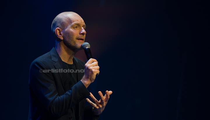 Bård Tufte, "prøver å være positiv", Kilden, Kristiansand. Foto: Svein Erik Nomeland