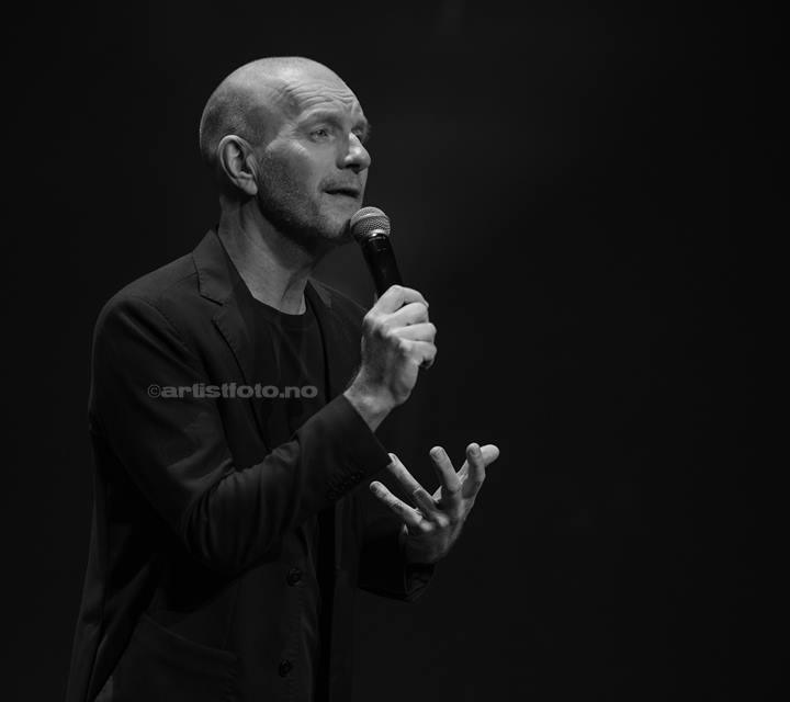 Bård Tufte, "prøver å være positiv", Kilden, Kristiansand. Foto: Svein Erik Nomeland