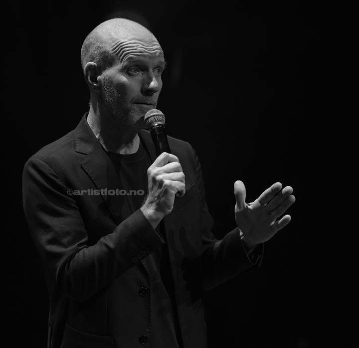Bård Tufte, "prøver å være positiv", Kilden, Kristiansand. Foto: Svein Erik Nomeland