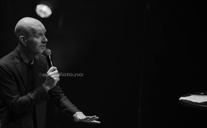 Bård Tufte, "prøver å være positiv", Kilden, Kristiansand. Foto: Svein Erik Nomeland