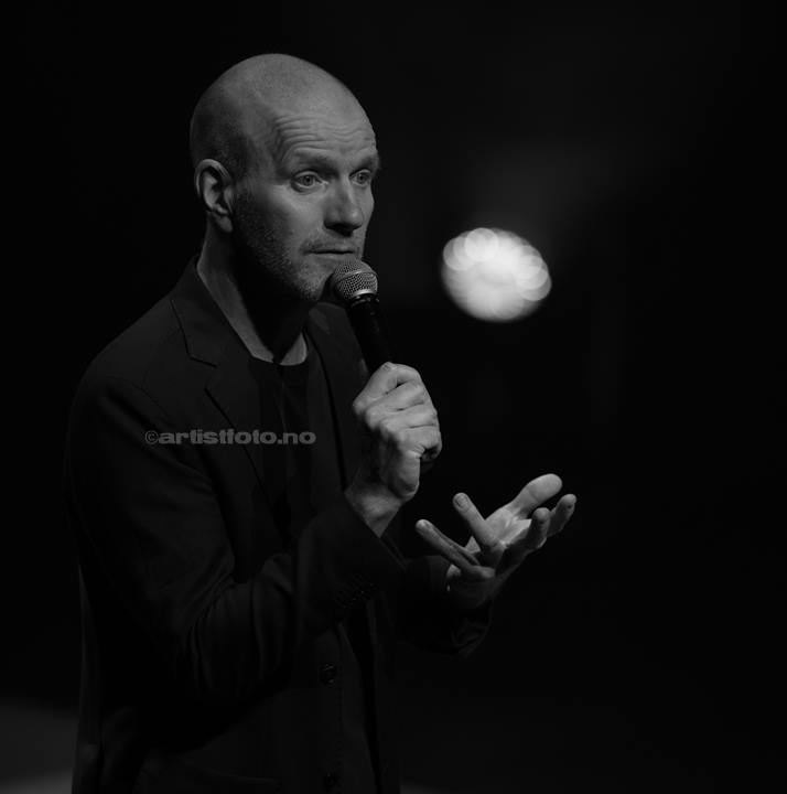 Bård Tufte, "prøver å være positiv", Kilden, Kristiansand. Foto: Svein Erik Nomeland