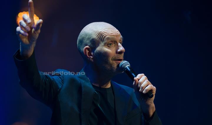 Bård Tufte, "prøver å være positiv", Kilden, Kristiansand. Foto: Svein Erik Nomeland
