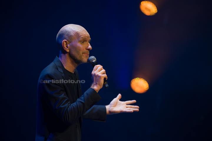 Bård Tufte, "prøver å være positiv", Kilden, Kristiansand. Foto: Svein Erik Nomeland