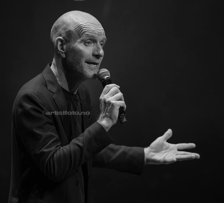 Bård Tufte, "prøver å være positiv", Kilden, Kristiansand. Foto: Svein Erik Nomeland