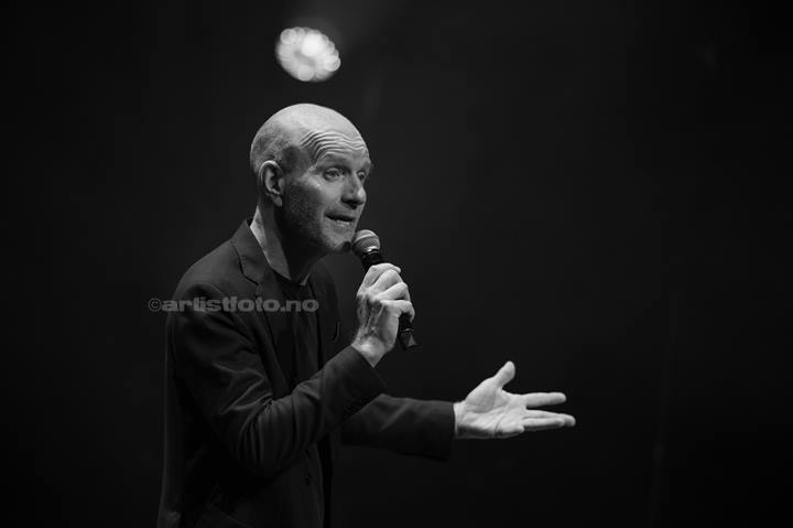 Bård Tufte, "prøver å være positiv", Kilden, Kristiansand. Foto: Svein Erik Nomeland