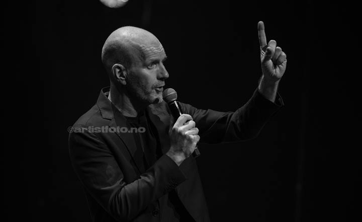 Bård Tufte, "prøver å være positiv", Kilden, Kristiansand. Foto: Svein Erik Nomeland