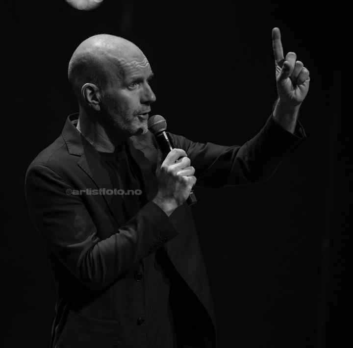 Bård Tufte, "prøver å være positiv", Kilden, Kristiansand. Foto: Svein Erik Nomeland