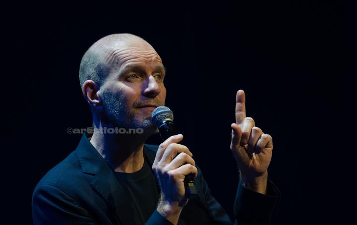 Bård Tufte, "prøver å være positiv", Kilden, Kristiansand. Foto: Svein Erik Nomeland