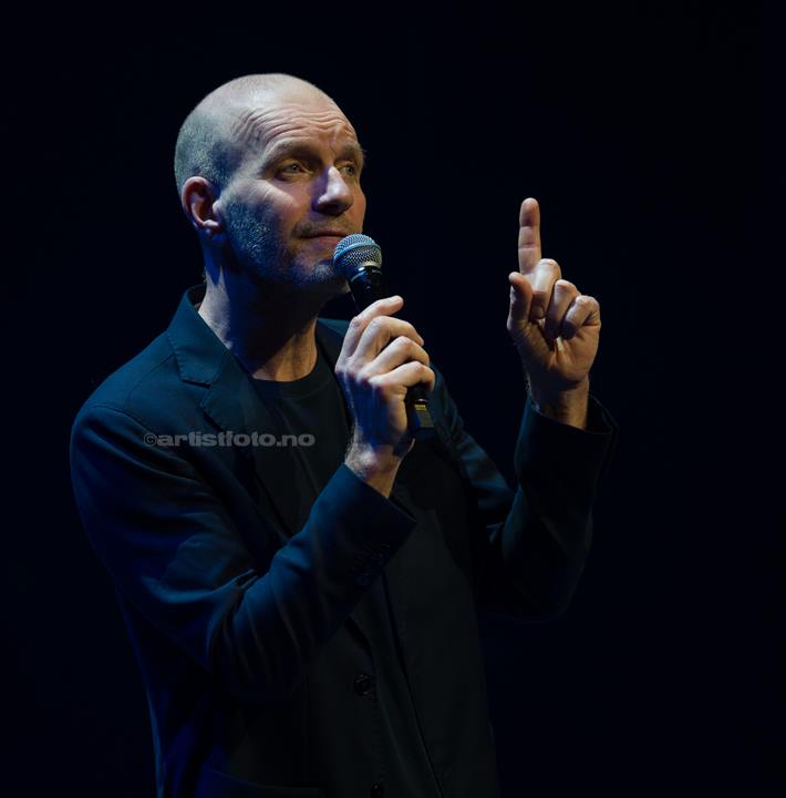 Bård Tufte, "prøver å være positiv", Kilden, Kristiansand. Foto: Svein Erik Nomeland