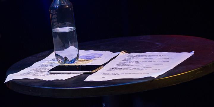 Bård Tufte, "prøver å være positiv", Kilden, Kristiansand. Foto: Svein Erik Nomeland