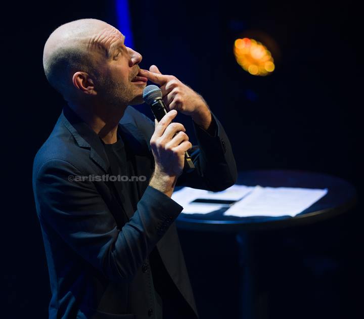 Bård Tufte, "prøver å være positiv", Kilden, Kristiansand. Foto: Svein Erik Nomeland