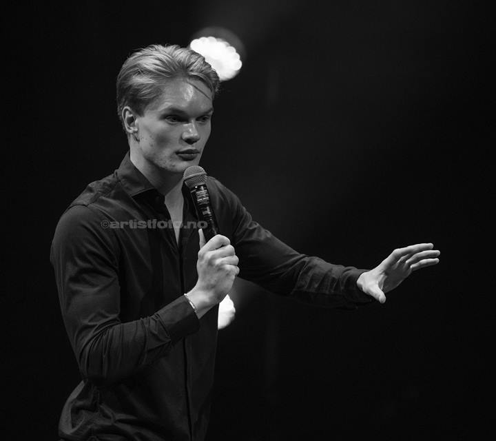 Zacharias Tufte Halkjelsvik, Kilden, Kristiansand. Foto: Svein Erik Nomeland