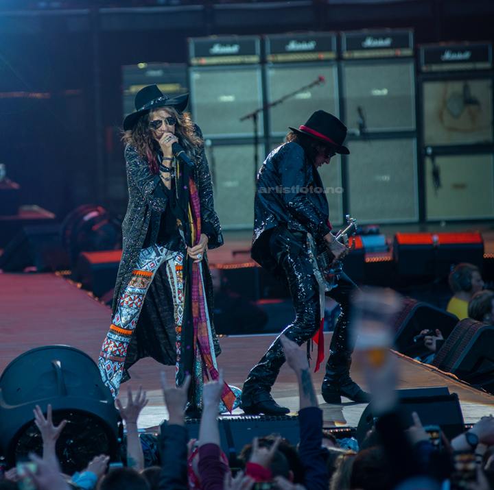 Aerosmith, Odderøya Live, Kristiansand (foto: 4.6.2014). Foto: Svein Erik Nomeland