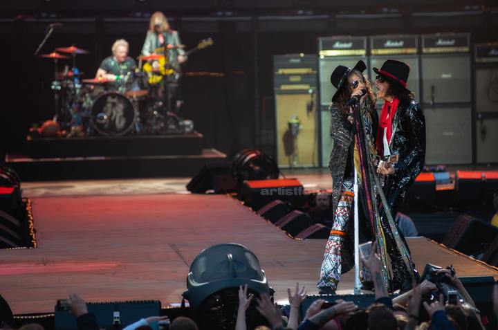 Aerosmith, Odderøya Live, Kristiansand (foto: 4.6.2014). Foto: Svein Erik Nomeland