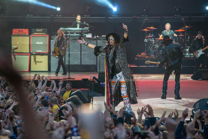 Aerosmith, Odderøya Live, Kristiansand (foto: 4.6.2014). Foto: Svein Erik Nomeland