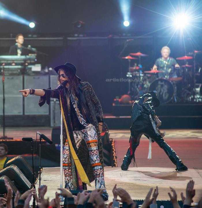 Aerosmith, Odderøya Live, Kristiansand (foto: 4.6.2014). Foto: Svein Erik Nomeland