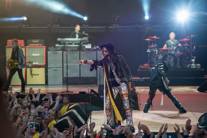 Aerosmith, Odderøya Live, Kristiansand (foto: 4.6.2014). Foto: Svein Erik Nomeland