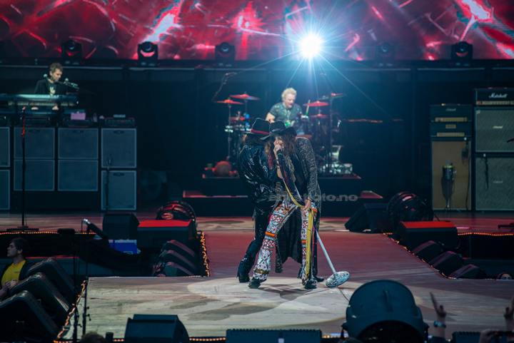 Aerosmith, Odderøya Live, Kristiansand (foto: 4.6.2014). Foto: Svein Erik Nomeland