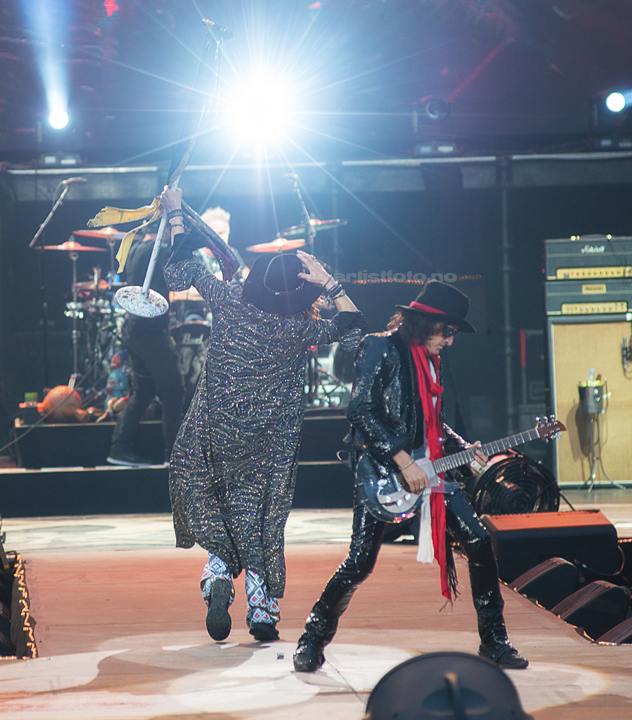 Aerosmith, Odderøya Live, Kristiansand (foto: 4.6.2014). Foto: Svein Erik Nomeland