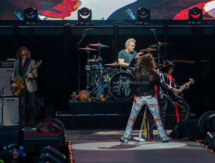 Aerosmith, Odderøya Live, Kristiansand (foto: 4.6.2014). Foto: Svein Erik Nomeland