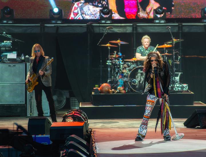 Aerosmith, Odderøya Live, Kristiansand (foto: 4.6.2014). Foto: Svein Erik Nomeland