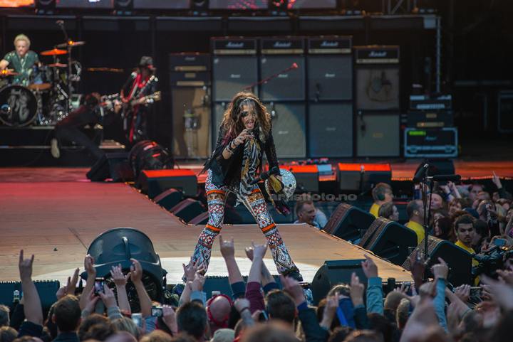 Aerosmith, Odderøya Live, Kristiansand (foto: 4.6.2014). Foto: Svein Erik Nomeland