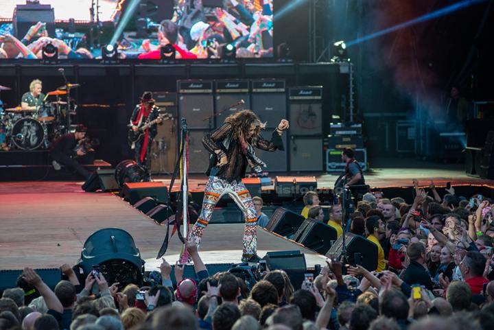 Aerosmith, Odderøya Live, Kristiansand (foto: 4.6.2014). Foto: Svein Erik Nomeland
