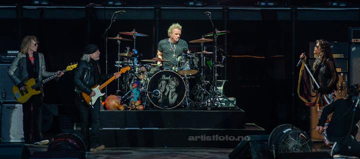 Aerosmith, Odderøya Live, Kristiansand (foto: 4.6.2014). Foto: Svein Erik Nomeland