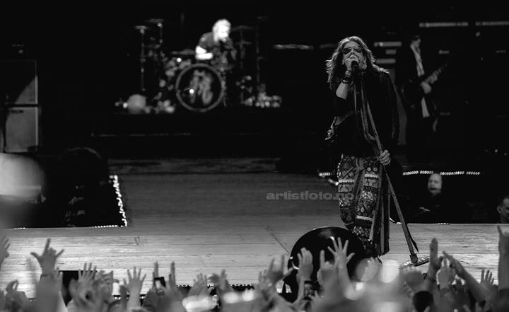 Aerosmith, Odderøya Live, Kristiansand (foto: 4.6.2014). Foto: Svein Erik Nomeland