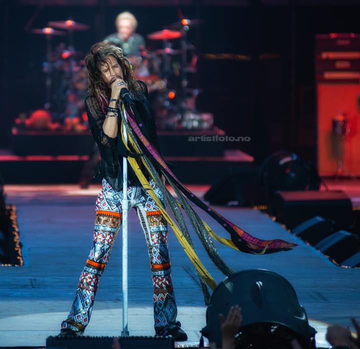 Aerosmith, Odderøya Live, Kristiansand (foto: 4.6.2014). Foto: Svein Erik Nomeland
