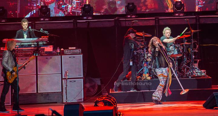 Aerosmith, Odderøya Live, Kristiansand (foto: 4.6.2014). Foto: Svein Erik Nomeland