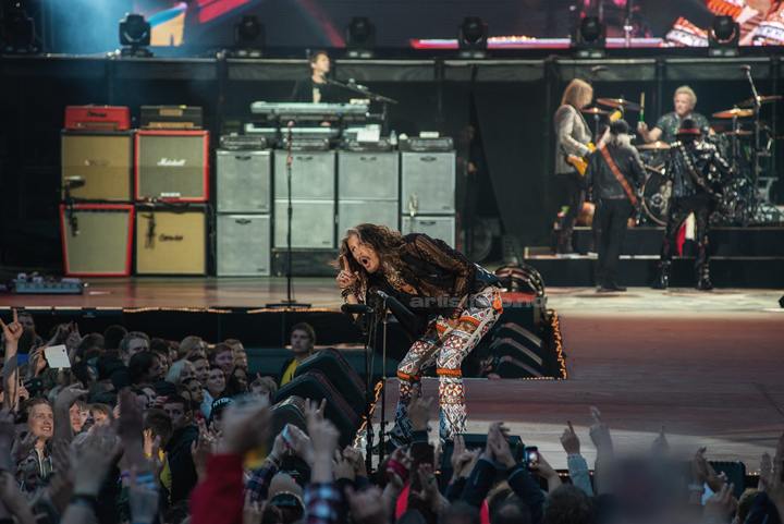 Aerosmith, Odderøya Live, Kristiansand (foto: 4.6.2014). Foto: Svein Erik Nomeland