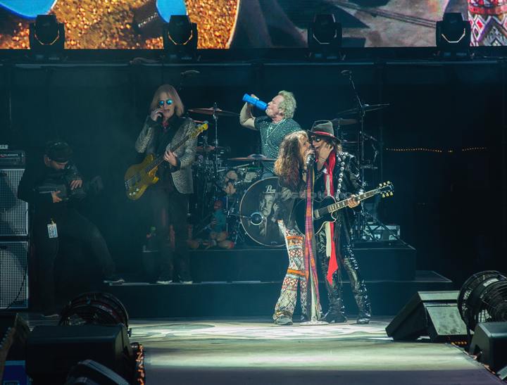 Aerosmith, Odderøya Live, Kristiansand (foto: 4.6.2014). Foto: Svein Erik Nomeland