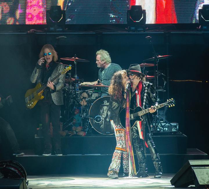 Aerosmith, Odderøya Live, Kristiansand (foto: 4.6.2014). Foto: Svein Erik Nomeland