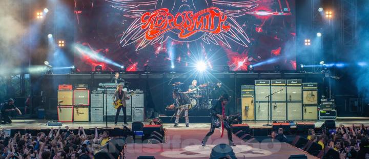Aerosmith, Odderøya Live, Kristiansand (foto: 4.6.2014)(header). Foto: Svein Erik Nomeland