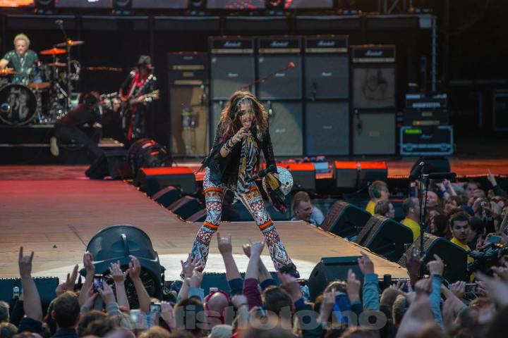 Aerosmith, Odderøya Live, Kristiansand (foto: 4.6.2014)(header). Foto: Svein Erik Nomeland