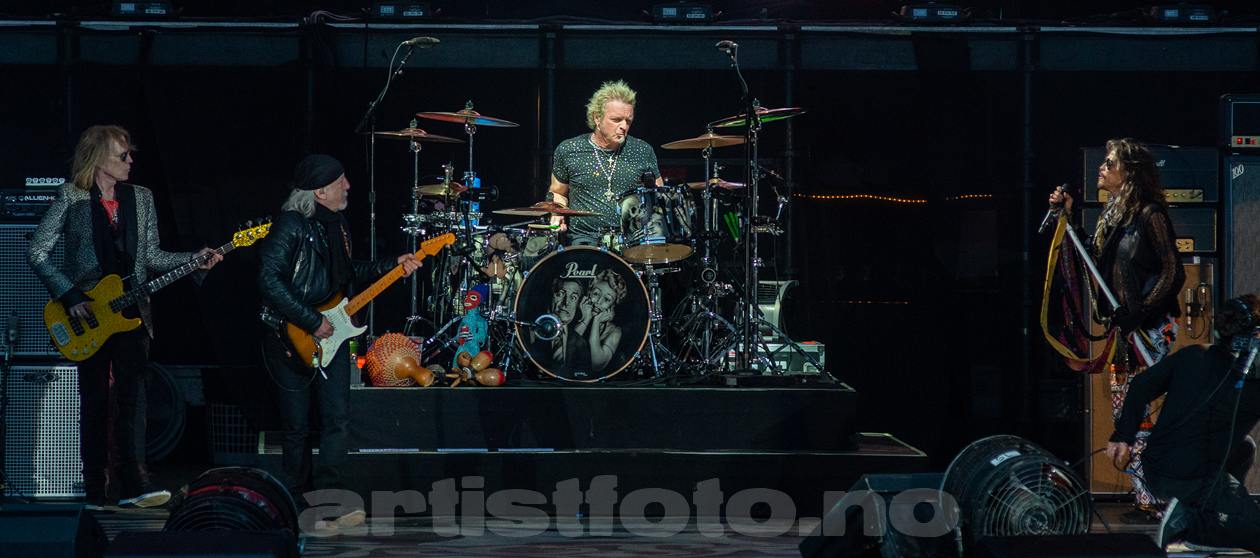 Aerosmith, Odderøya Live, Kristiansand (foto: 4.6.2014)(header). Foto: Svein Erik Nomeland