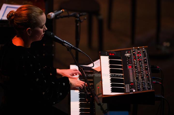 Marit Larsen konsert i Kilden, Kristiansand. Foto: Svein Erik Nomeland