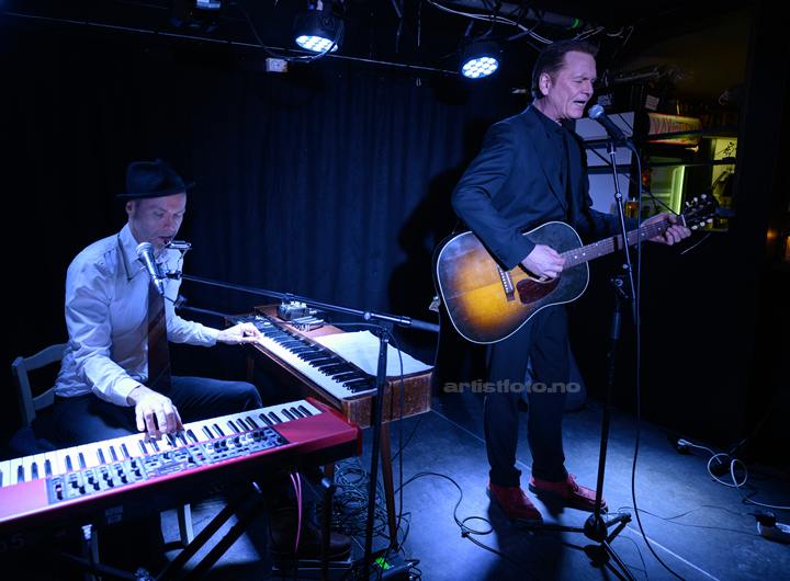 Fra venstre: Gøran Grini og Paal Flaata, Vaktbua, Kristiansand. Foto: Svein Erik Nomeland