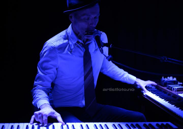 Gøran Grini, Paal Flaata konsert, Vaktbua, Kristiansand. Foto: Svein Erik Nomeland
