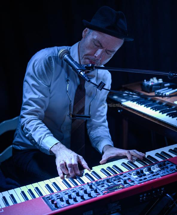 Gøran Grini, Paal Flaata konsert, Vaktbua, Kristiansand. Foto: Svein Erik Nomeland
