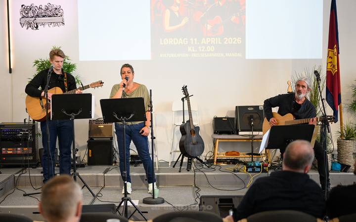 Ruby Tuesday, Frelsesarmeen, Mandal. Foto: Svein Erik Nomeland