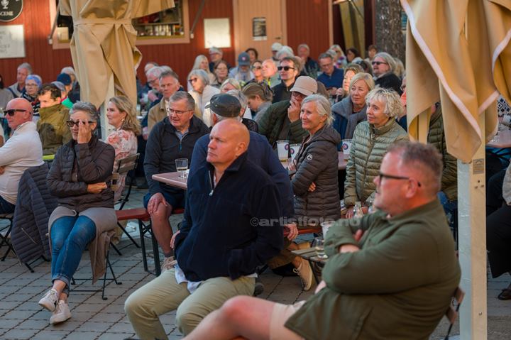Ketil Bjørnstad og Anneli Drecker, Posebyhaven, Kristiansand. Foto: Svein Erik Nomeland