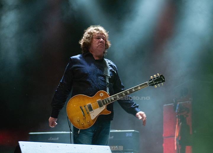 Gary Moore, Norway Rock, Kvinesdal 10.7.2010. Foto: Svein Erik Nomeland