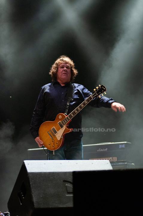 Gary Moore, Norway Rock, Kvinesdal 10.7.2010. Foto: Svein Erik Nomeland