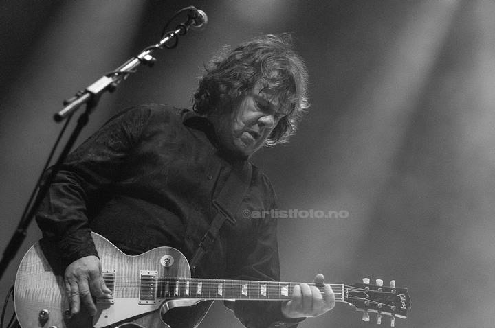 Gary Moore, Norway Rock, Kvinesdal 10.7.2010. Foto: Svein Erik Nomeland