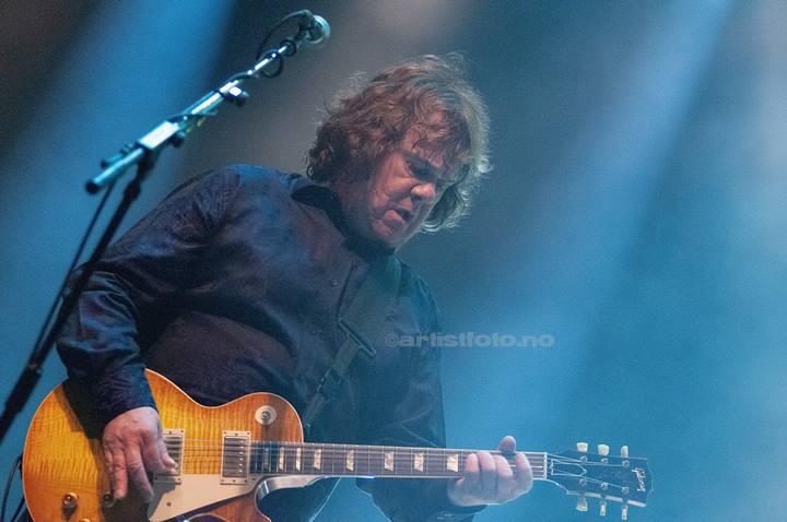 Gary Moore, Norway Rock, Kvinesdal 10.7.2010. Foto: Svein Erik Nomeland