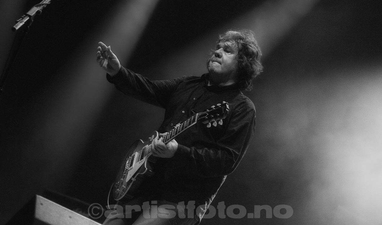 Gary Moore, Norway Rock, Kvinesdal 10.7.2010(header). Foto: Svein Erik Nomeland