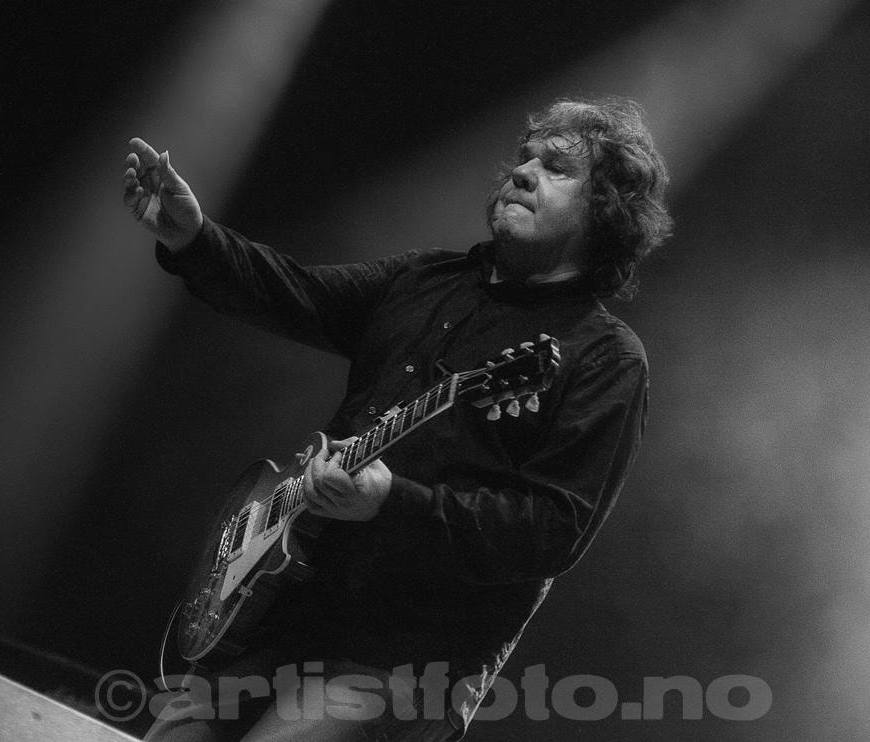 Gary Moore, Norway Rock, Kvinesdal 10.7.2010(header). Foto: Svein Erik Nomeland