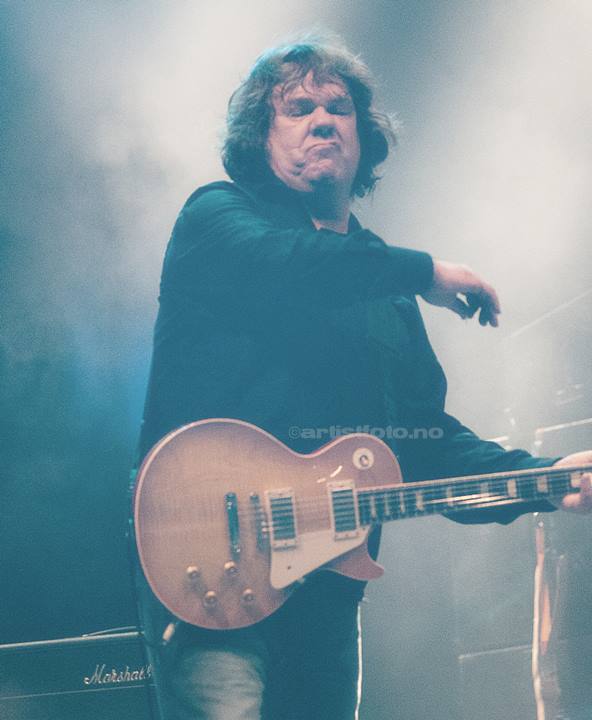 Gary Moore, Norway Rock, Kvinesdal 10.7.2010. Foto: Svein Erik Nomeland